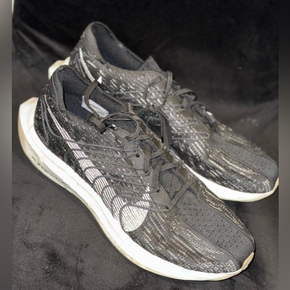 Nike Pegasus Turbo Next Nature Road Running Shoes BLACK/SAIL-OFF NOIR-SESAME - Picture 5 of 11